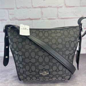 Coach Signature Small Dufflette Shoulder Bag Crossbody 25697